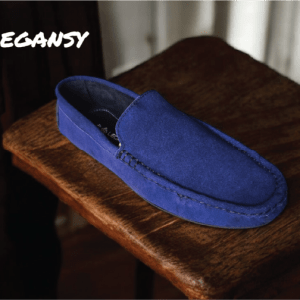 Suede Loafer Blue 02