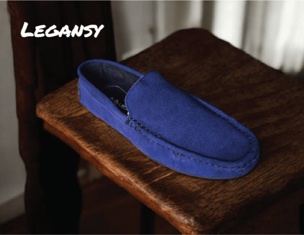 Suede Loafer Blue 02