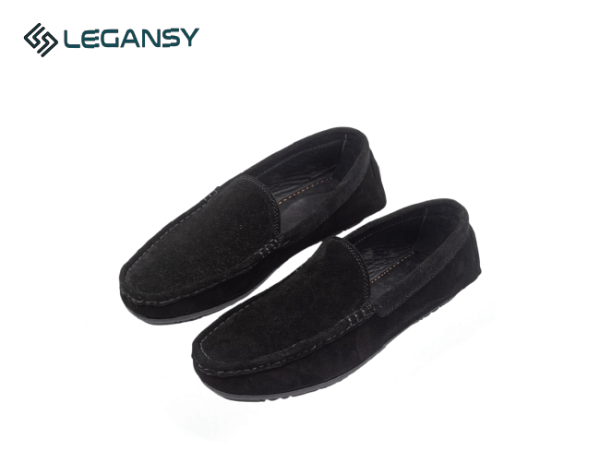 Suede Loafer Black 04