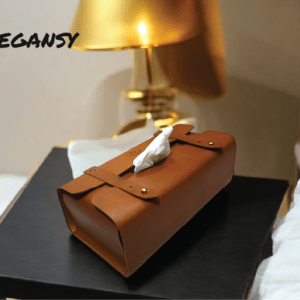 Leather Tissue box BR 02