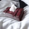 Leather Tissue box DR 01