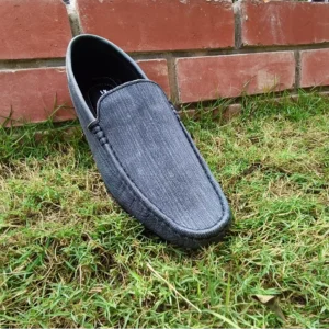 Alternative view of Denim Leather Loafer