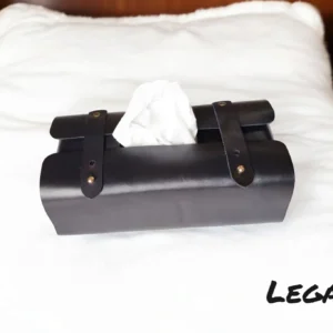Alternative view of Premium Leather Tissue Box